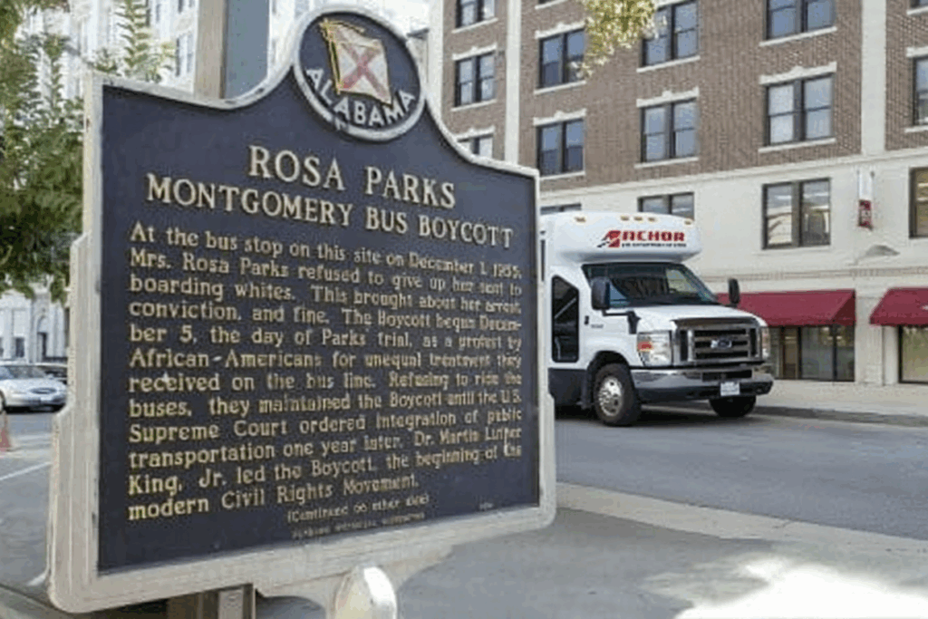 Rosa Parks Landmark Sign